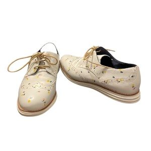 Cole Haan Floral Leather Shoes
